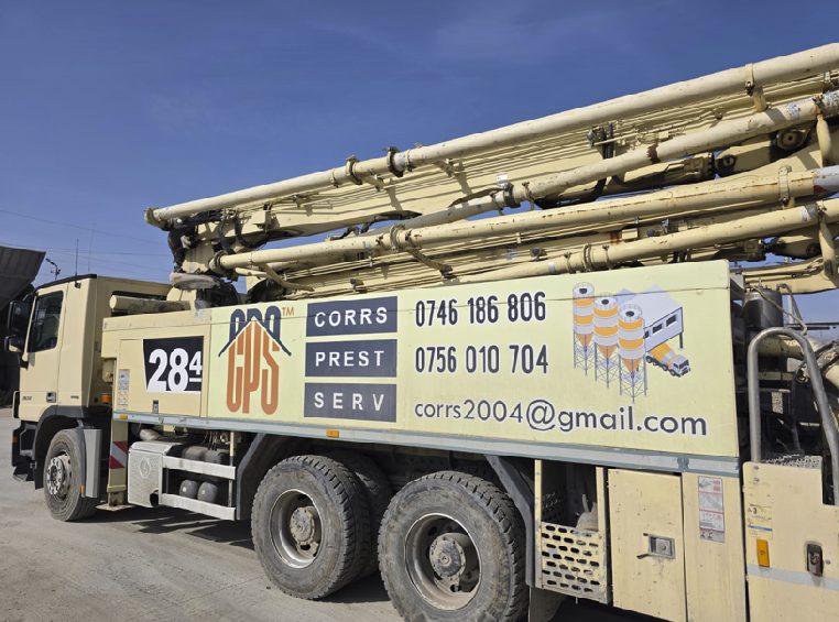 Pomparea betonului Corrs Prest Serv Onesti